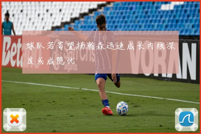 球队若寄望杨瀚森迅速成长内线深度或成隐忧
